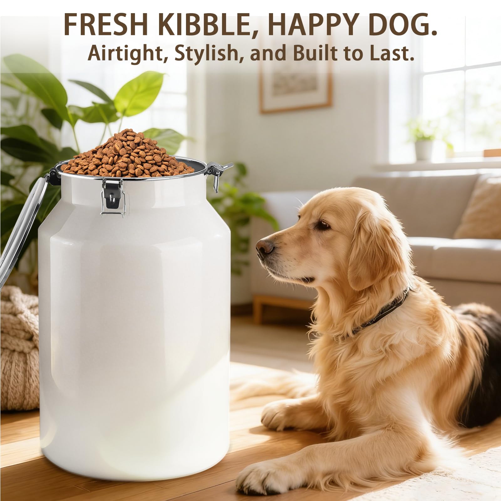 Capacité 48 Qt / 45 lb, idéal pour plusieurs animaux.