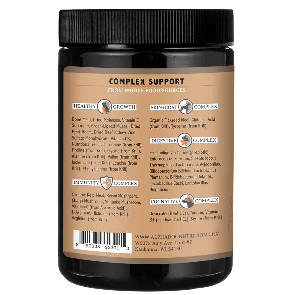 Poil brillant et peau hydratée grâce aux oméga d'OptiPup.