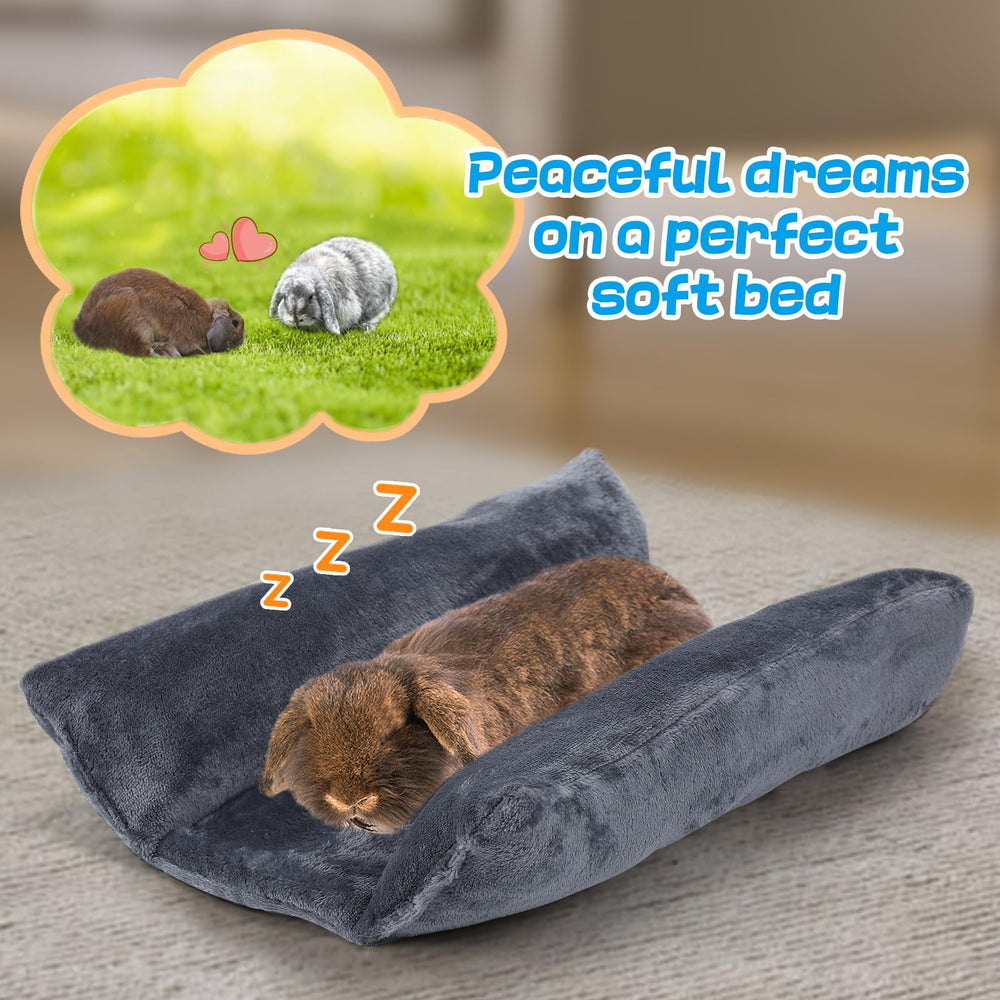 Flanelle douce Alphatool, lit lapin sans perte de poils.