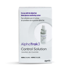 AlphaTrak 3: flacons de contrôle 4 ml pour tester la précision du lecteur.