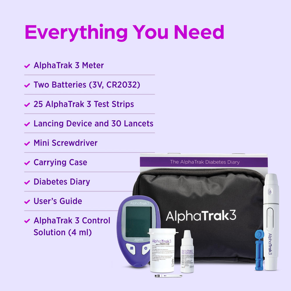 AlphaTrak 3 – dispositif de prélèvement et lancettes pour prélèvements sanguins
