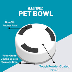 Bol Alpine de 32 oz pour petites et moyennes tailles de animaux