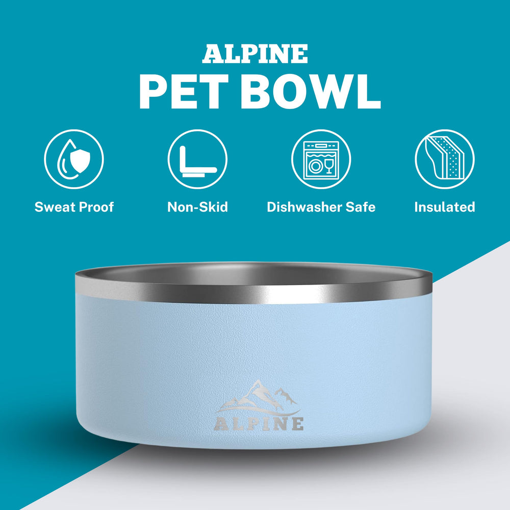 Bol Alpine a double paroi isolante pour eau fraiche et nourriture chaude