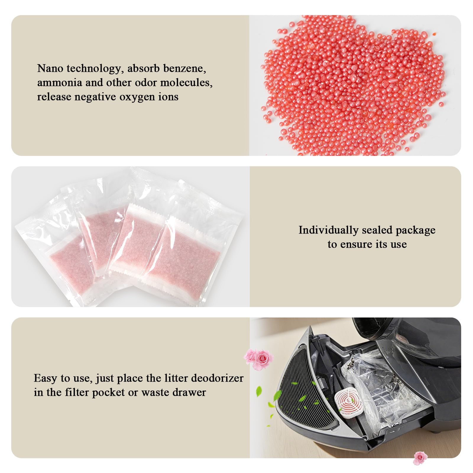 ALS AILISUO: utilisation simple dans le sac-filtre ou le tiroir