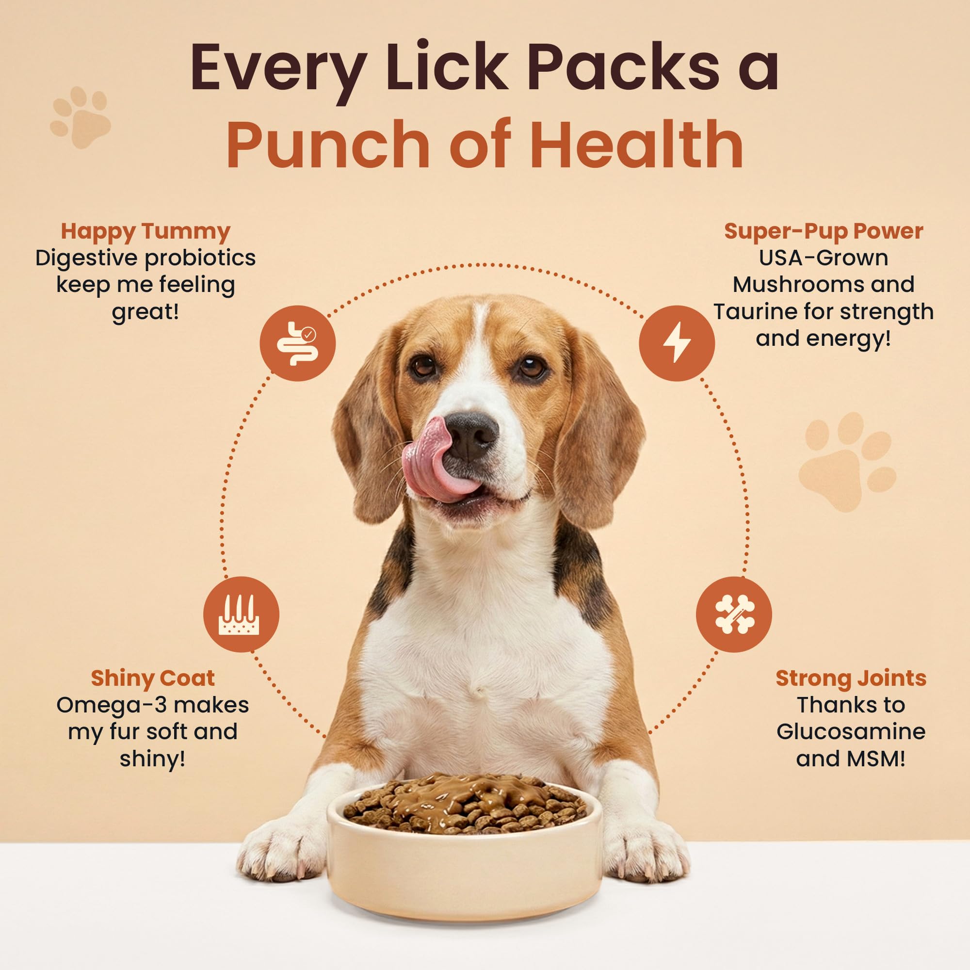 Altira Gravy texture-douce: nappe facile sur repas secs pour chiens exigeants.