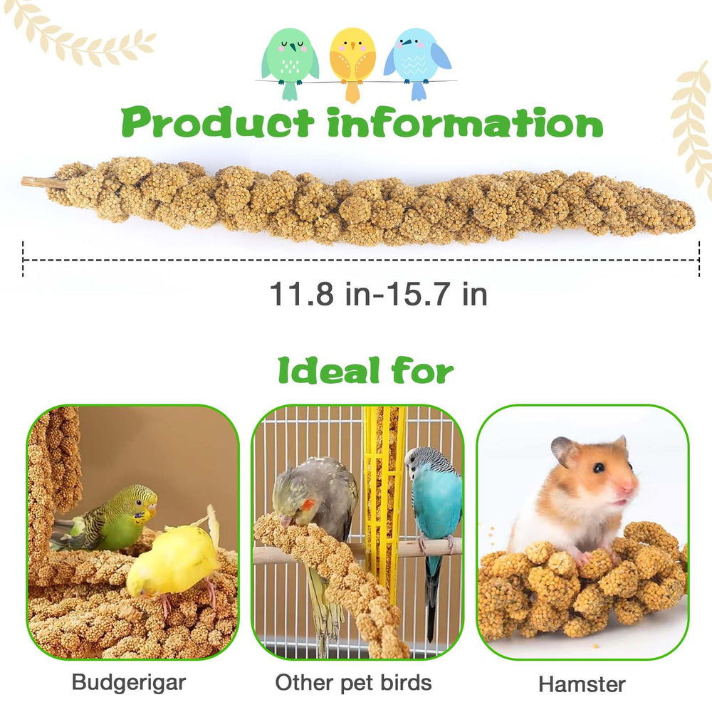 ALWZ-RDY millet brin pour oiseau: source naturelle de protéines et d energie