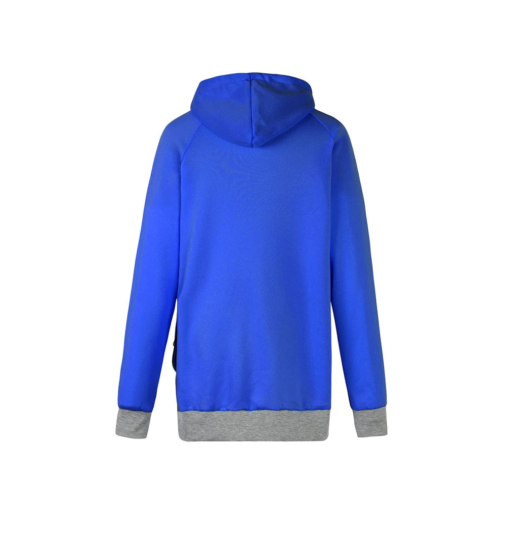 ALYC Hoodie bleu royal: couleur tendance et allure décontractée.