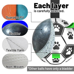 Balle Amasiver interactive pour chien, traction et tirage amusants.
