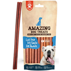 Marque Amazing Dog Treats : baton collagene 12 pouces en emballage prêt à être donné.