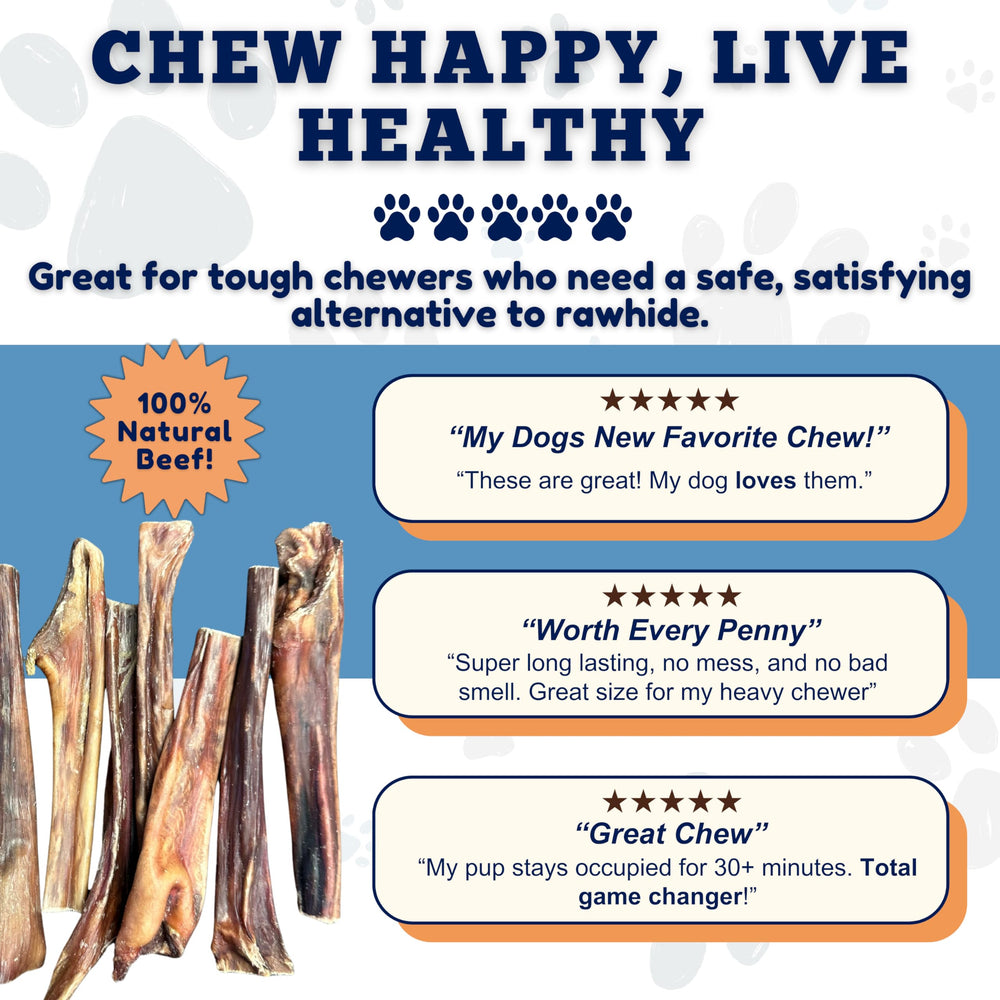 Amazing Dog Treats goulet boeuf sans additifs, friandise naturelle pour chien et récompense.