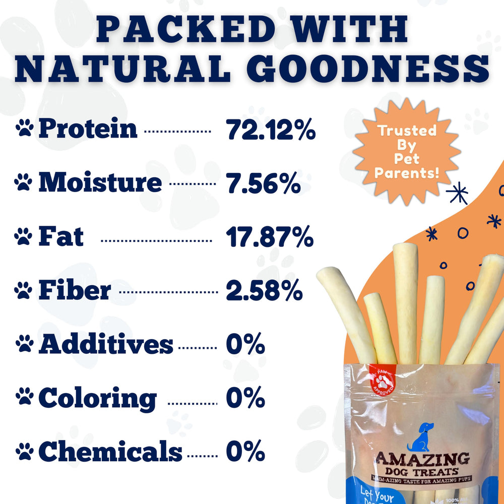 Ingrédient unique Amazing Dog Treats sans additifs pour chien.