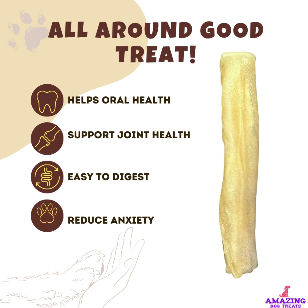Amazing Dog Treats bâton collagène 6 pouces : présentation claire et entretien pratique.