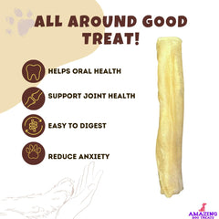 Amazing Dog Treats bâton collagène 6 pouces : présentation claire et entretien pratique.