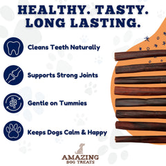 Amazing Dog Treats sante dentaire potentielle par stimulation des gencives durant la mastication.