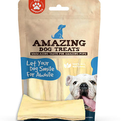 Amazing Dog Treats: tranches de joue de boeuf 6 pouces sans odeur et faciles à mâcher.