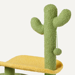 Amazon Basics arbre chat perchoir courbe, endroit optimal pour observer et se détendre.