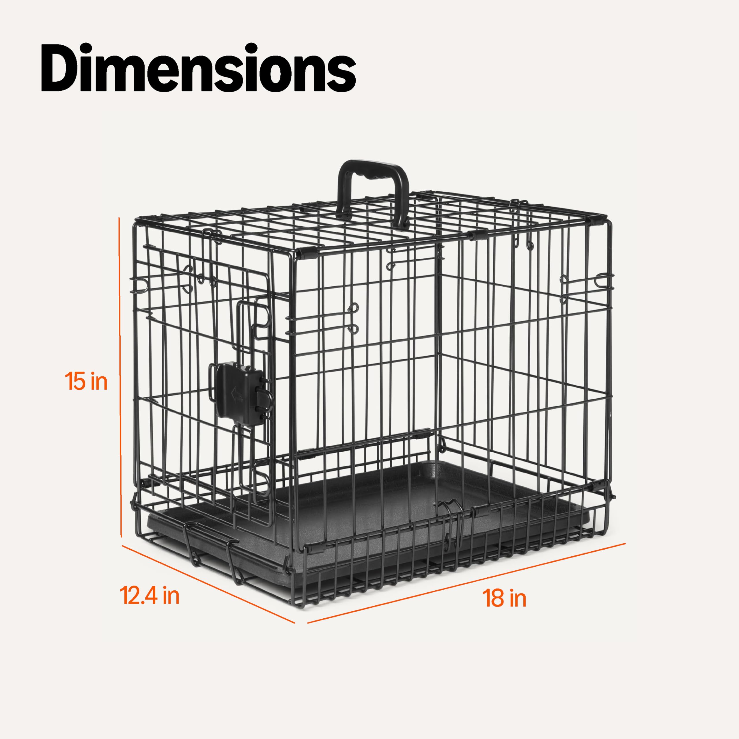 Amazon Basics cage chien den confortable propice à l'apprentissage.