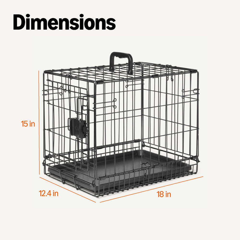 Amazon Basics cage chien den confortable propice à l'apprentissage.