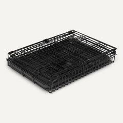 Amazon Basics cage chien transport compact et pliable pour les déplacements.