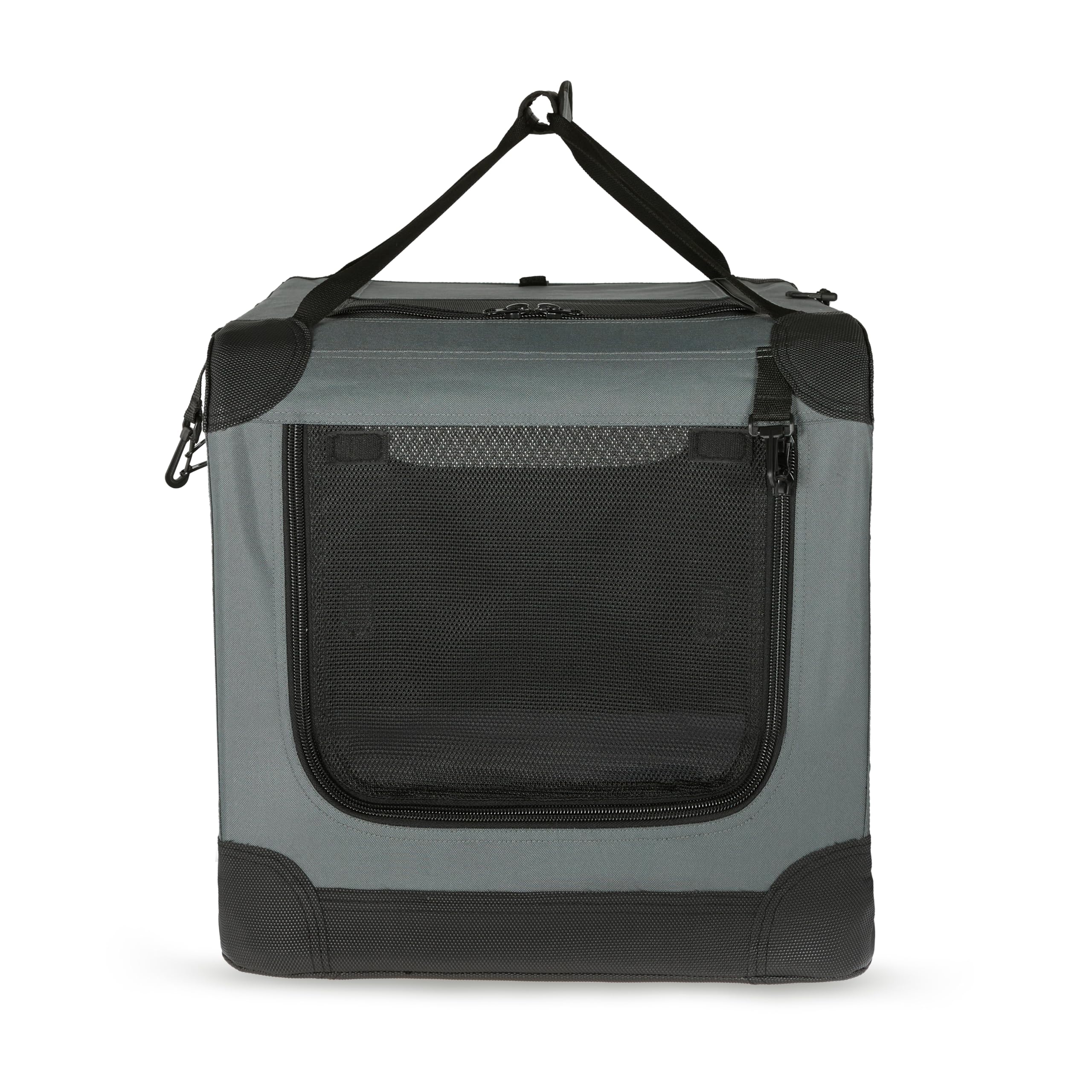 Base imperméable du chenil Amazon Basics convient à l'extérieur.