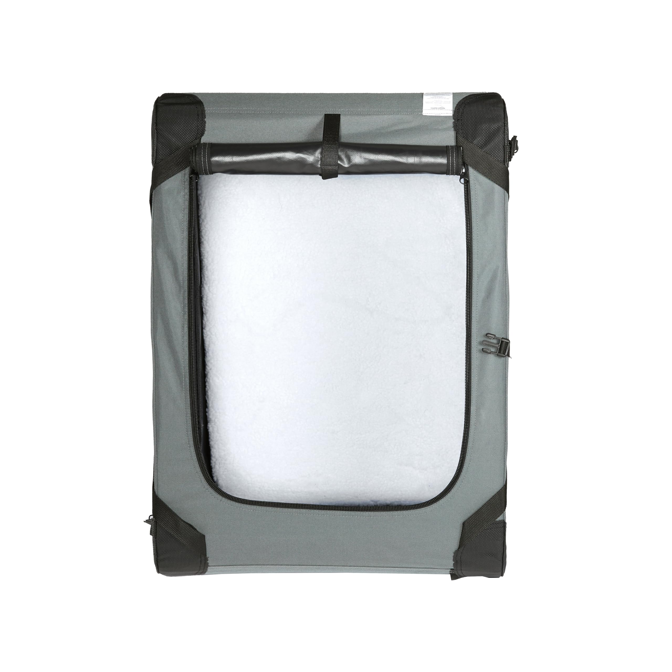 Matelas fleece amovible inclus pour le confort du animal.