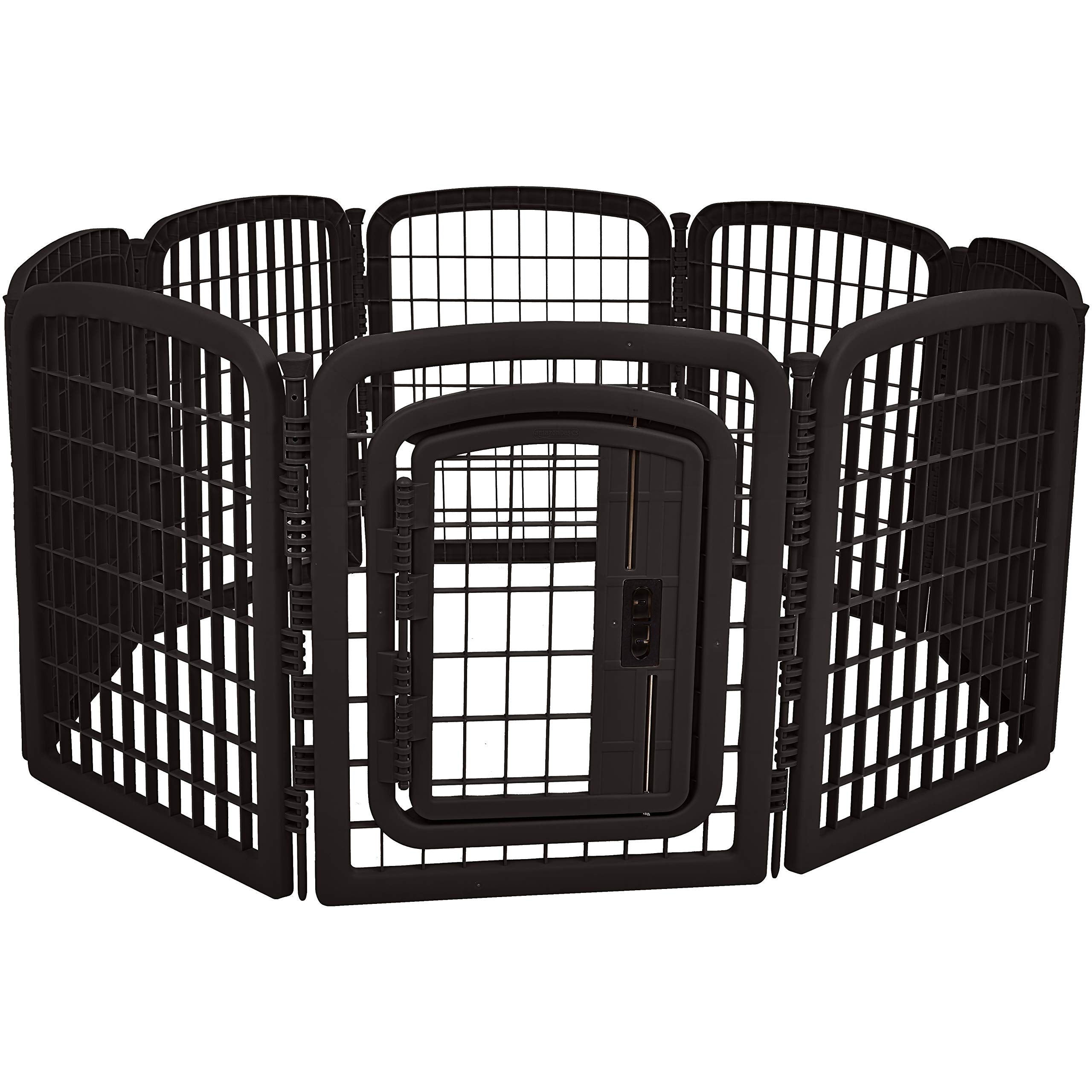Amazon Basics cloture octogonale avec porte – robuste et securisante