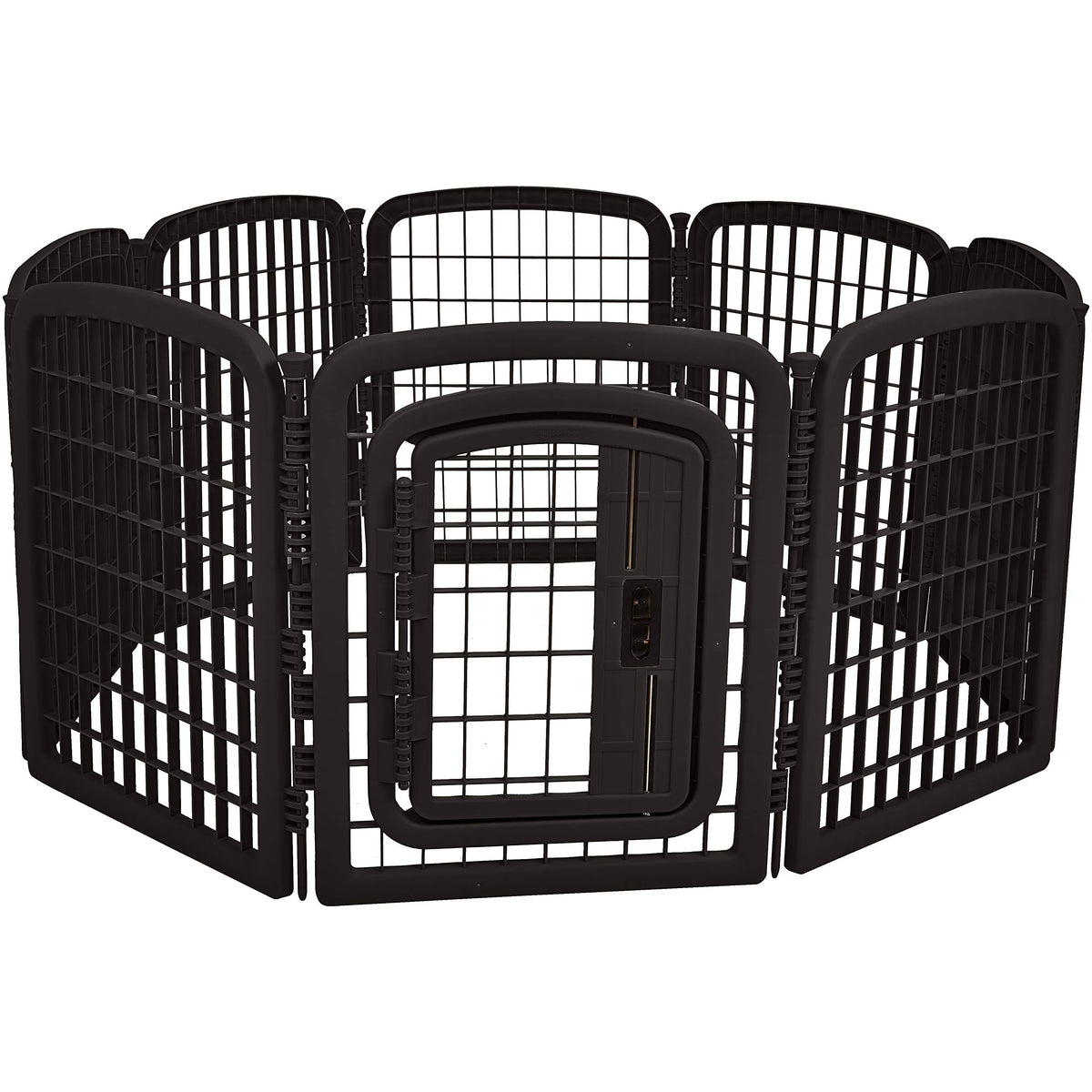 Amazon Basics cloture octogonale avec porte – robuste et securisante