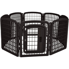 Amazon Basics cloture octogonale avec porte – robuste et securisante