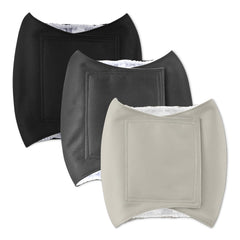 Couches Amazon Basics noir pour chien mâle L, confort durable.