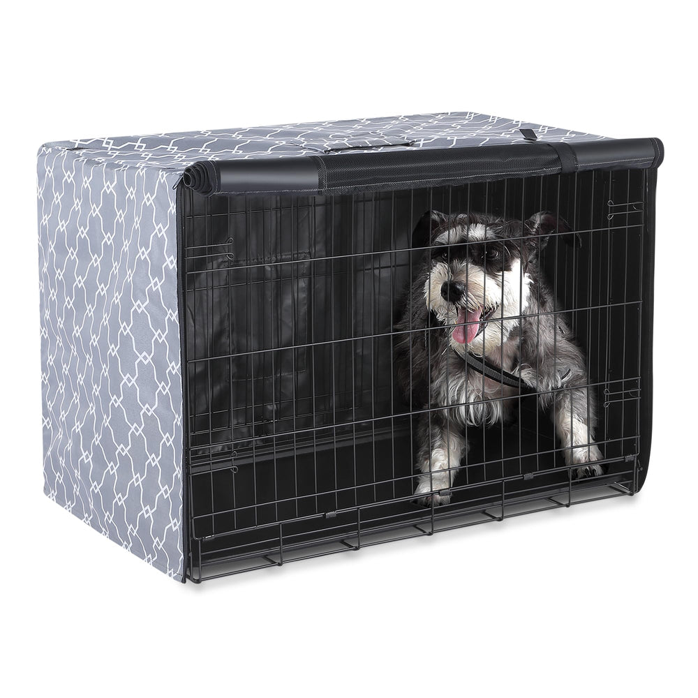 Amazon Basics couverture cage chien 36 pouces, intimité et sécurité.