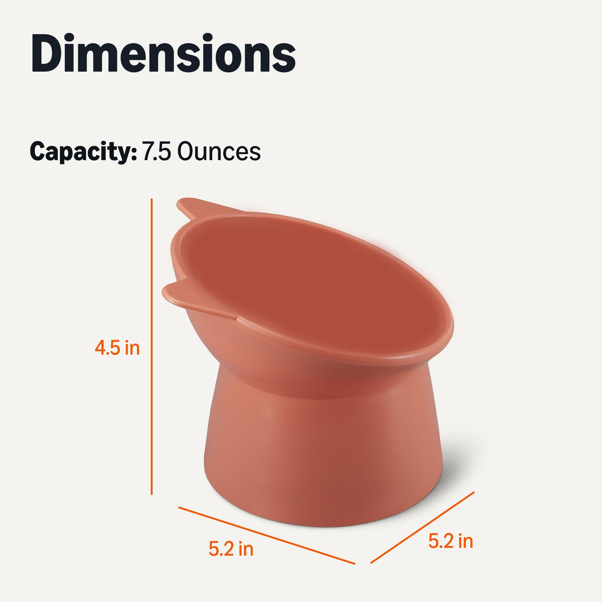 Ensemble de deux bols Amazon Basics bleu et orange pour portions distinctes.