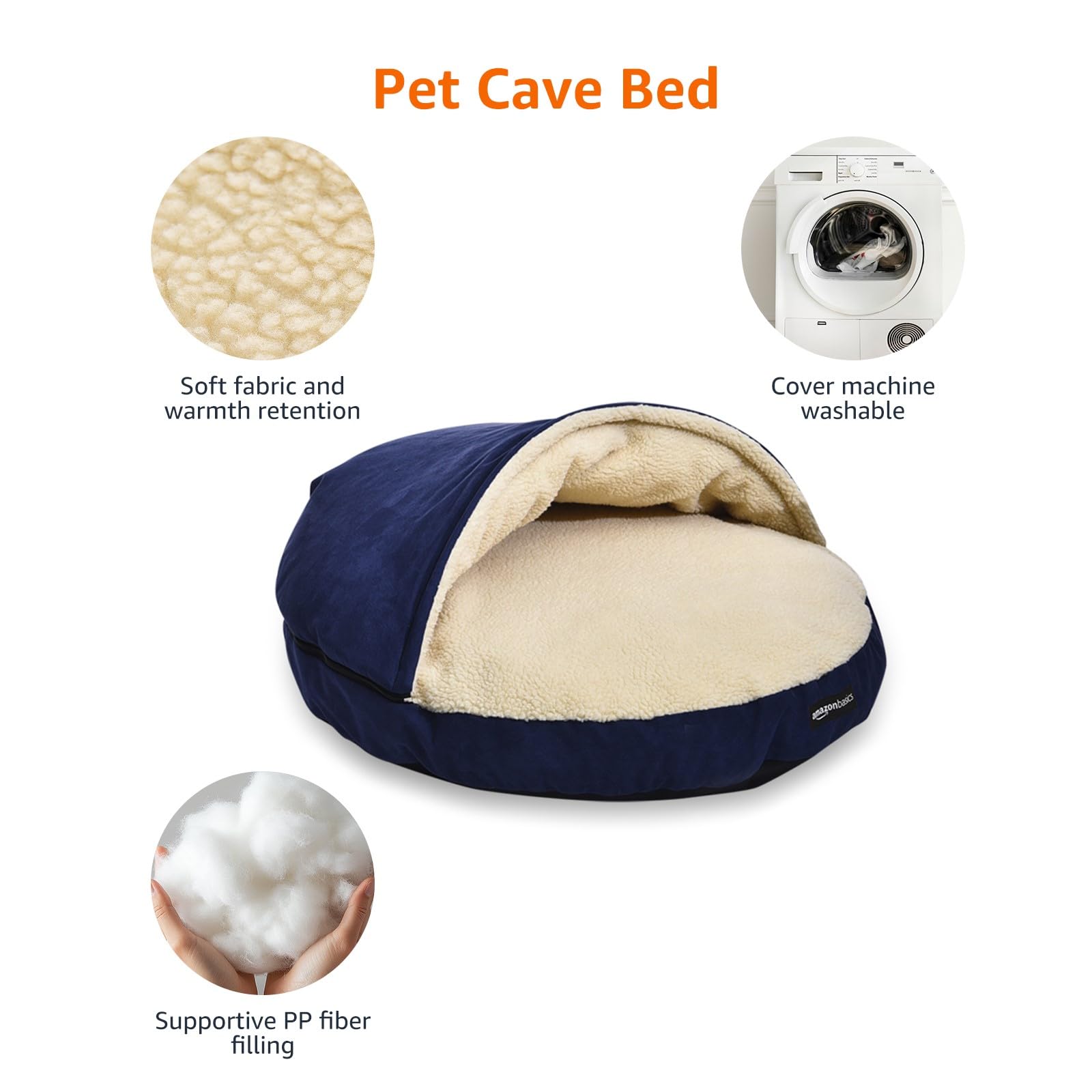 Extérieur en microfibre bleu, toucher doux et durable
