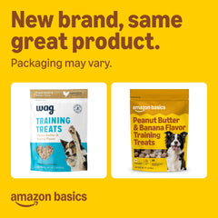 Amazon Basics friandises pour chien goût beurre arachide-banane idéal pour l'entraînement