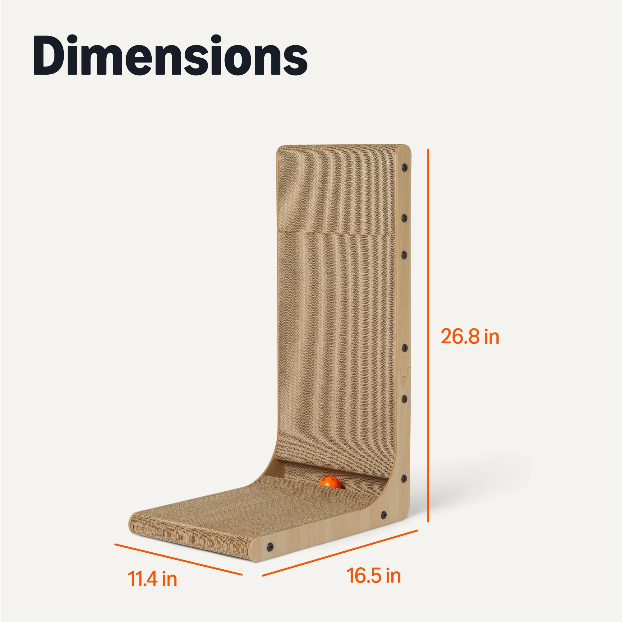 Amazon Basics herbe à chat sur carton, attire les griffes et protège les meubles grâce à l’odeur légère.