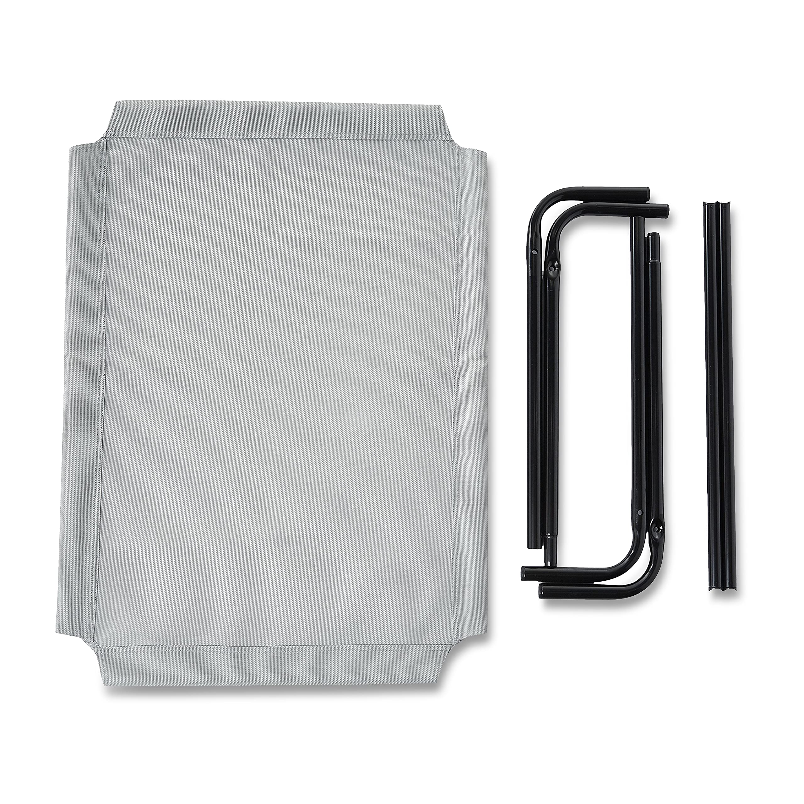 Amazon Basics lit chien élevé taille moyenne adapté aux chiens de taille moyenne.