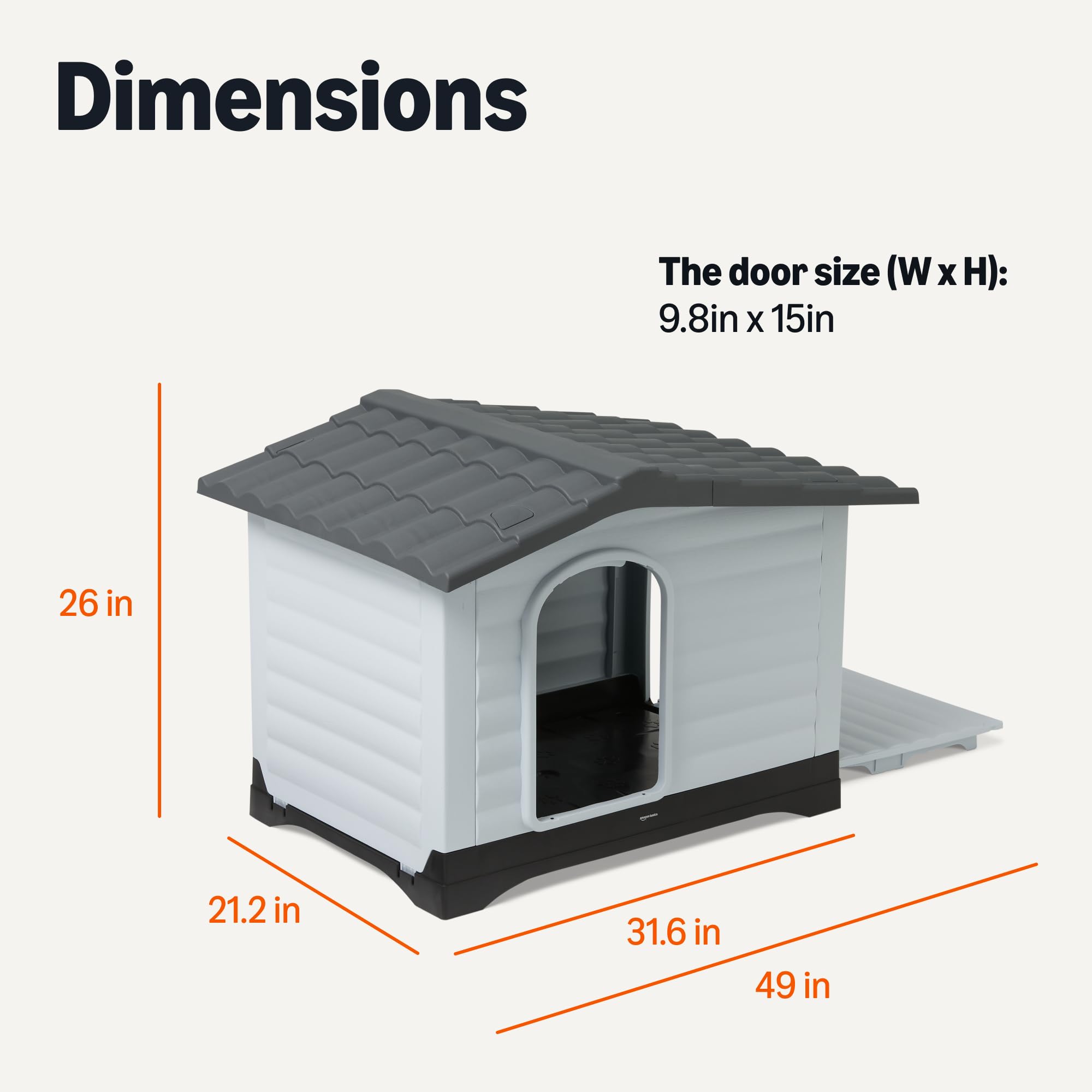Maison Amazon Basics: structure durable et étanche pour intérieur et extérieur