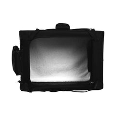 Matériau polyester PVC durable utilisé sur la cage Amazon Basics.