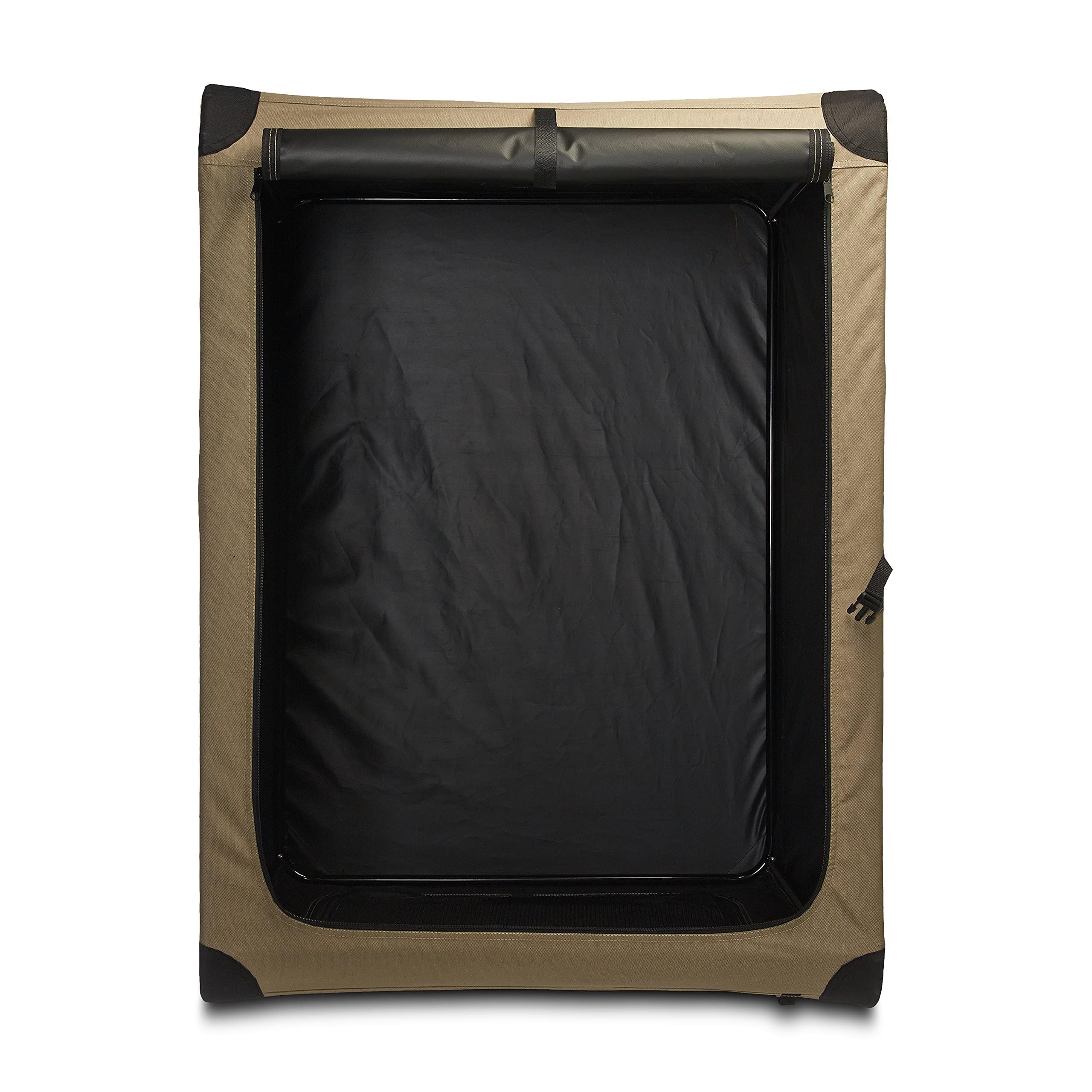 Amazon Basics ouverture porte haute et avant pour accès rapide et pratique.