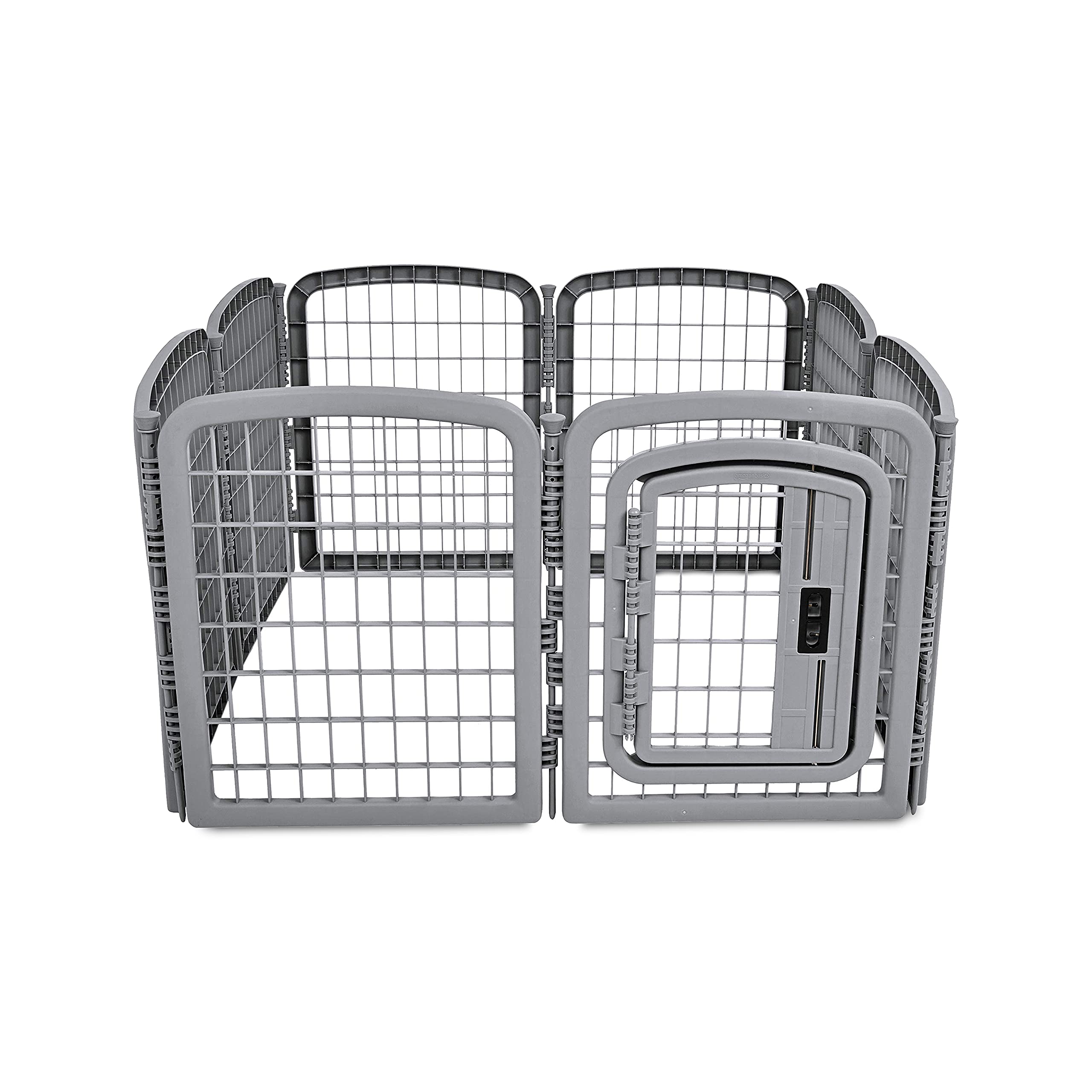 Amazon Basics panneaux emboîtables montrant une configuration rapide et modulable.