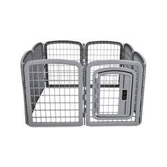 Amazon Basics panneaux emboîtables montrant une configuration rapide et modulable.