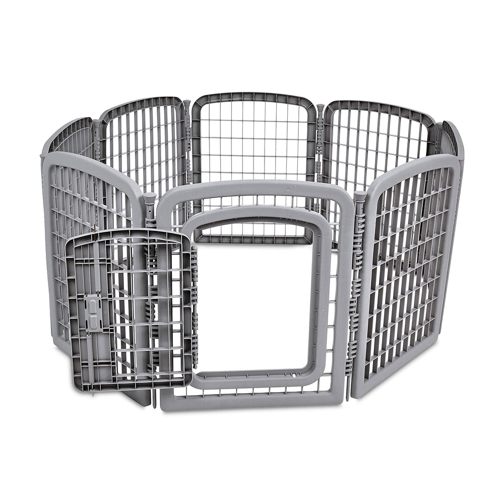 Amazon Basics porte-verrouillable du parc, accès sécurisé pour votre animal.