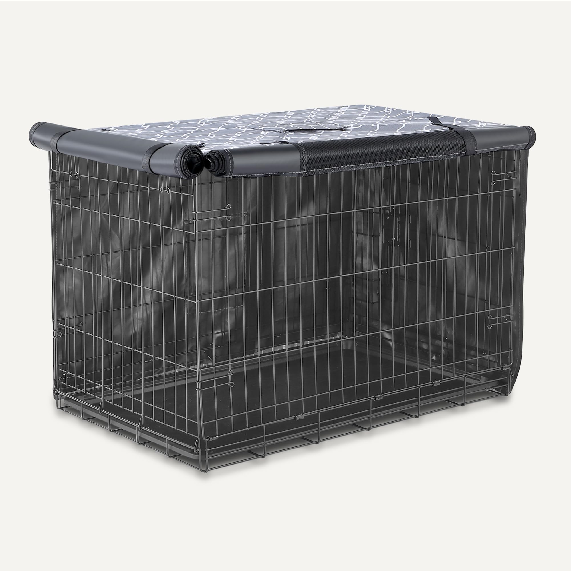 Amazon Basics polyester recyclé, durable et facile à entretenir.