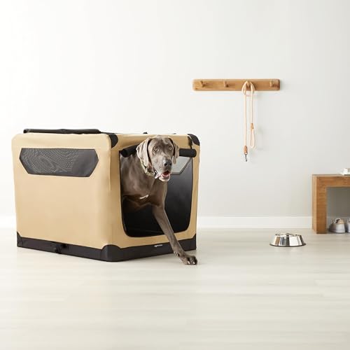 Design pliable Amazon Basics permet un rangement compact après utilisation.