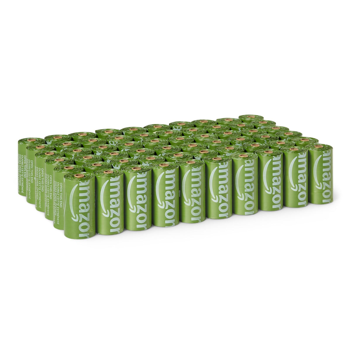 Amazon Basics sacs-poubelle-paquet-900-rouleaux, parfaits pour des promenades propres et pratiques.