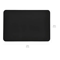 Amazon Basics tapis pour deux bols, grand format 24×16 pouces.