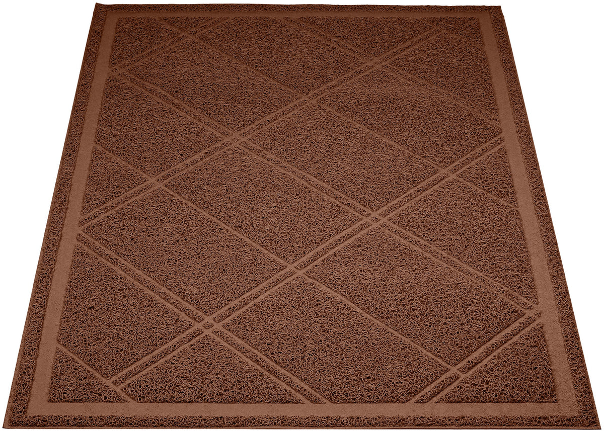 Amazon Basics Tapis Litière Chat - haut doux: surface agréable et capture les grains