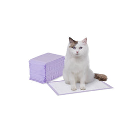Tapis Amazon Basics pour litière du chat avec noyau absorbant efficace et captation des liquides.