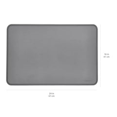 tapis amazon basics facile à nettoyer, pratique en voyage.