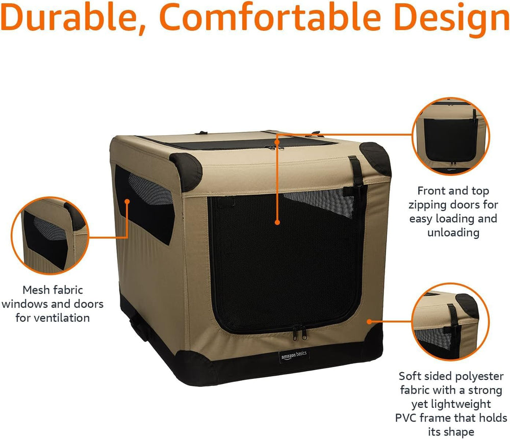 Amazon Basics tissu tan doux offre confort et durabilité lors des déplacements.