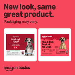 Application topique Amazon Basics sur pelage et peau, absorption rapide.